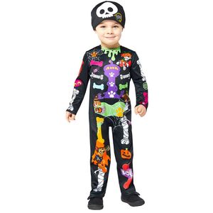 Paw Patrol Childrens/Kids Skeleton Costume Set