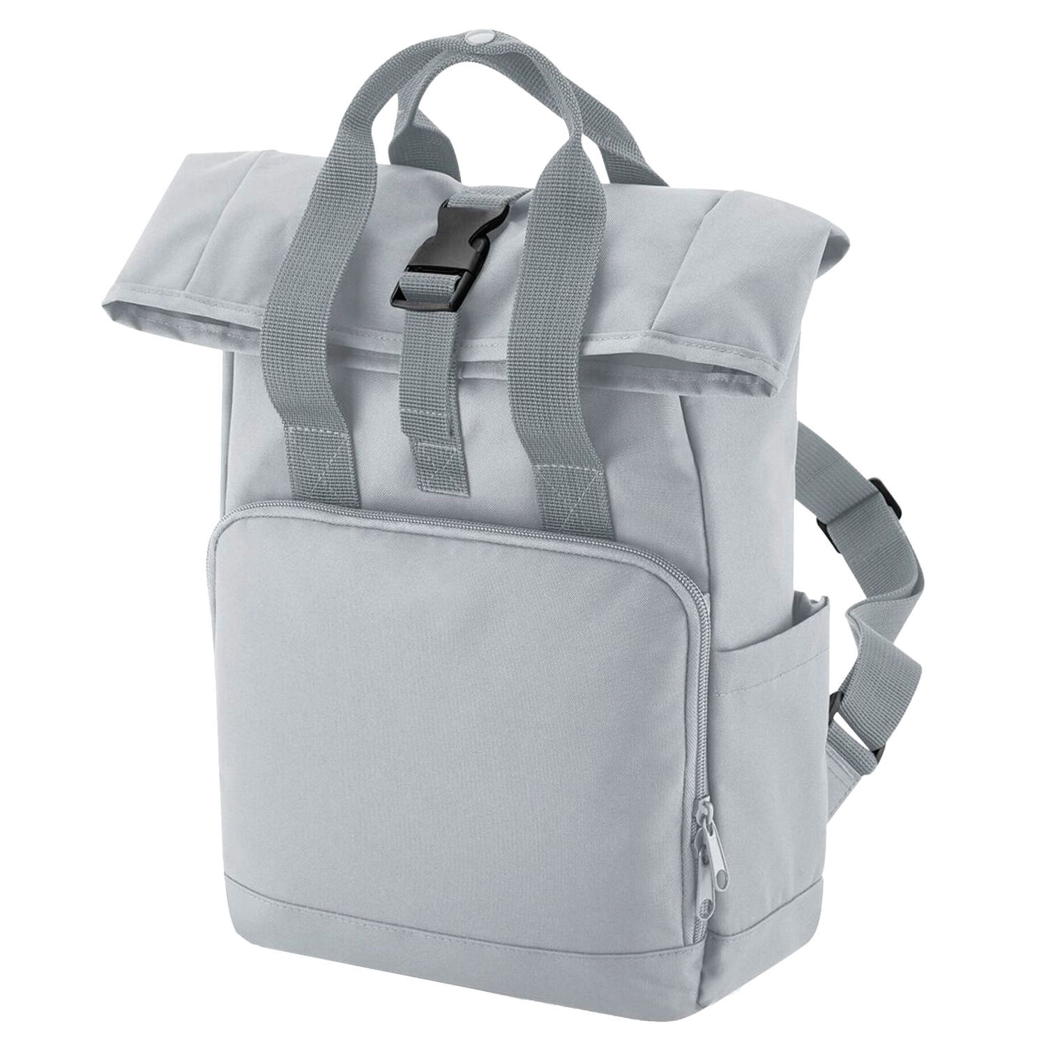 Bagbase Mini Recycled Twin Handle Backpack - Light Grey