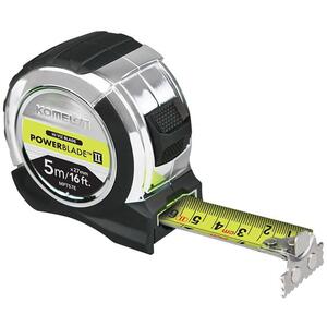 Komelon Powerblade Ii Pocket Tape 5M/16Ft (Width 27mm)