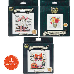 Halloween Crystal Framed Kit