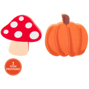 Autumn Shaped Printed Sponge