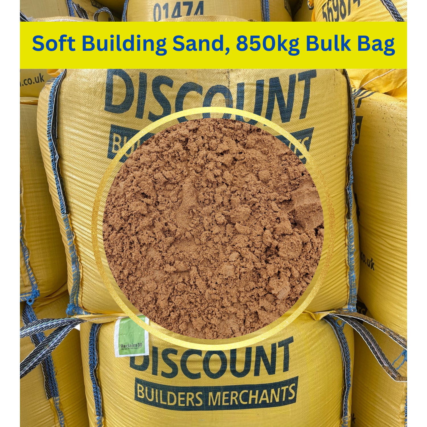 - Soft Building Sand850Kg Bulk Bag Free Delivery - Image 2