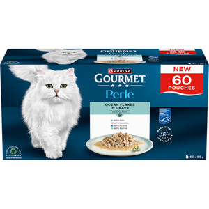Purina Gourmet Perle Ocean Flakes in Gravy Wet Cat Food