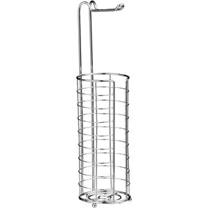 Linnea Chrome Toilet Roll Holder and Storer