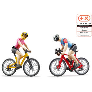 Bruder bworld Road bike with cyclist Vehicle Playset