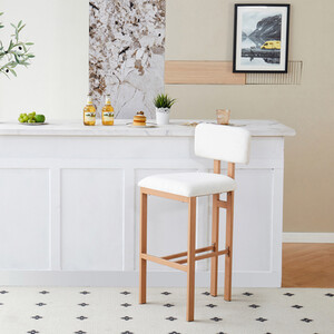 Francis Natural Bar Stool