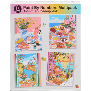 Gourmet Scenery Paint By Numbers Kits