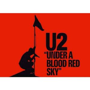U2 Under A Blood Red Sky Postcard