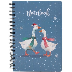 Christmas Goose B5 Notebook