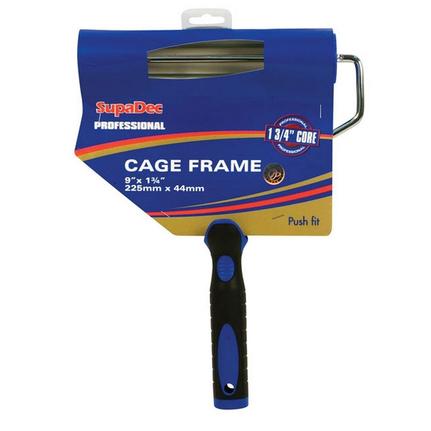 Supadec Cage Frame Paint Roller - Black/Blue