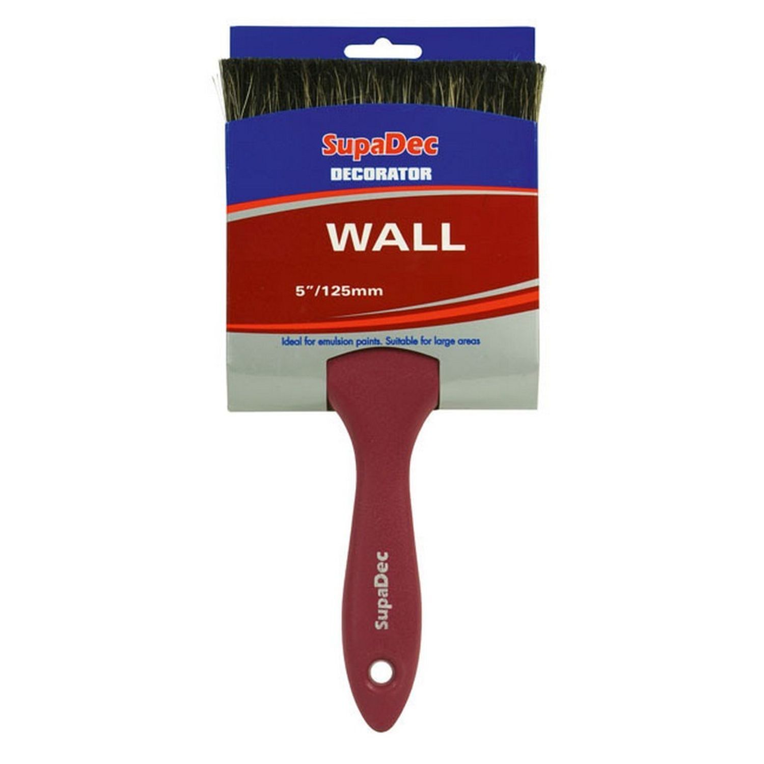 Supadec Decorator Wall Brush - Red