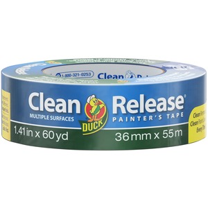 Shurtape Duck Clean Release masking tape 36mm x 55m blue