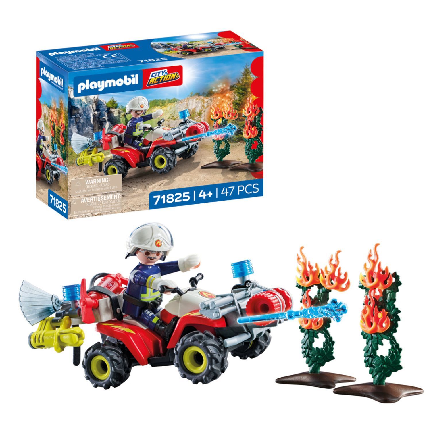 Firefighting Quad - Red