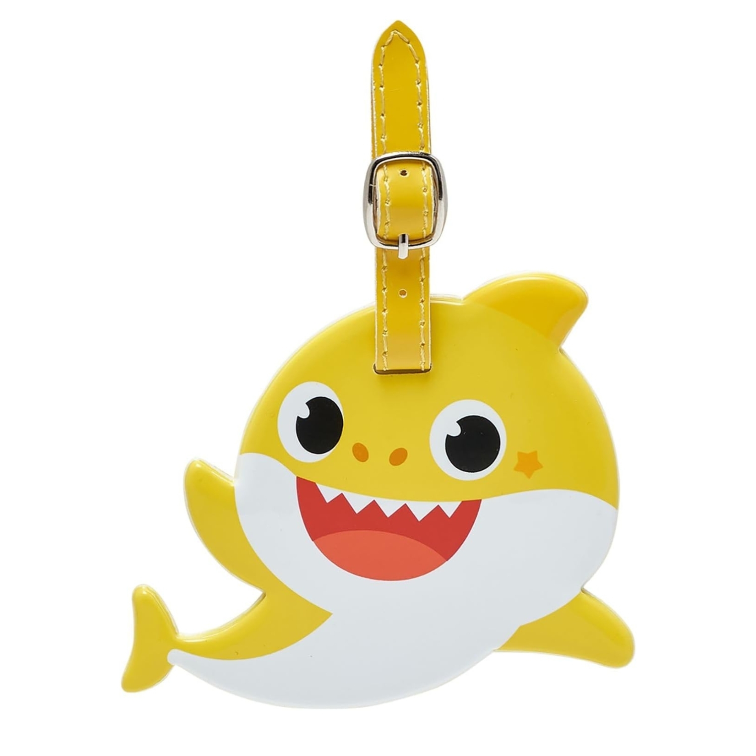 Widdop & Co Baby Shark Luggage Tag - Yellow