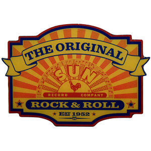 Sun Records Elvis The Original Pin Badge