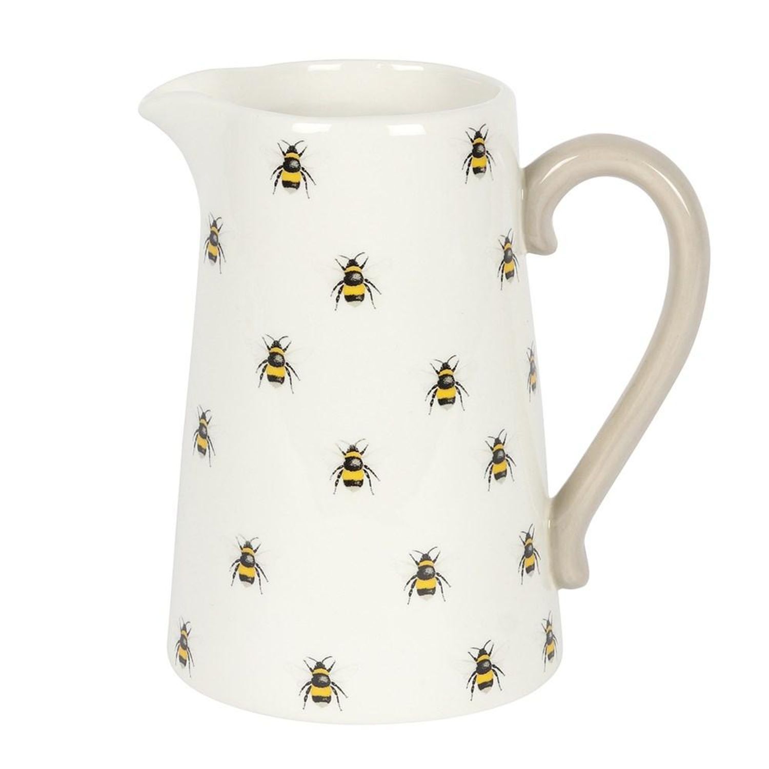  - Something Different Ceramic Bee Vase White (One Size) - Image 2
