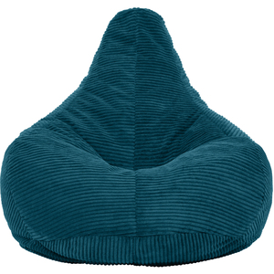 Teal Cord Recliner Bean Bag  shot 18207694