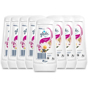 Glade Solid Relaxing Zen Gel Air Freshener Odour Eliminator Pack of 8