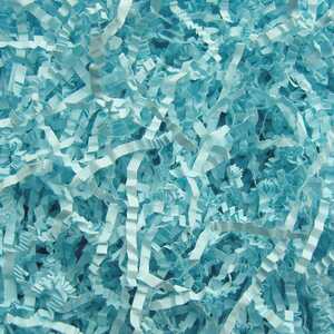 Baby Blue Crinkled Shredded Paper (200g)