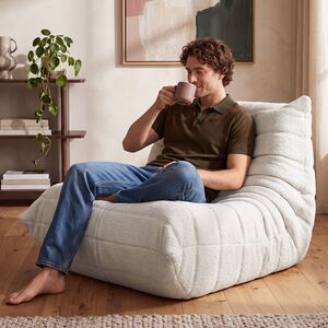 Logo Recliner - Beige