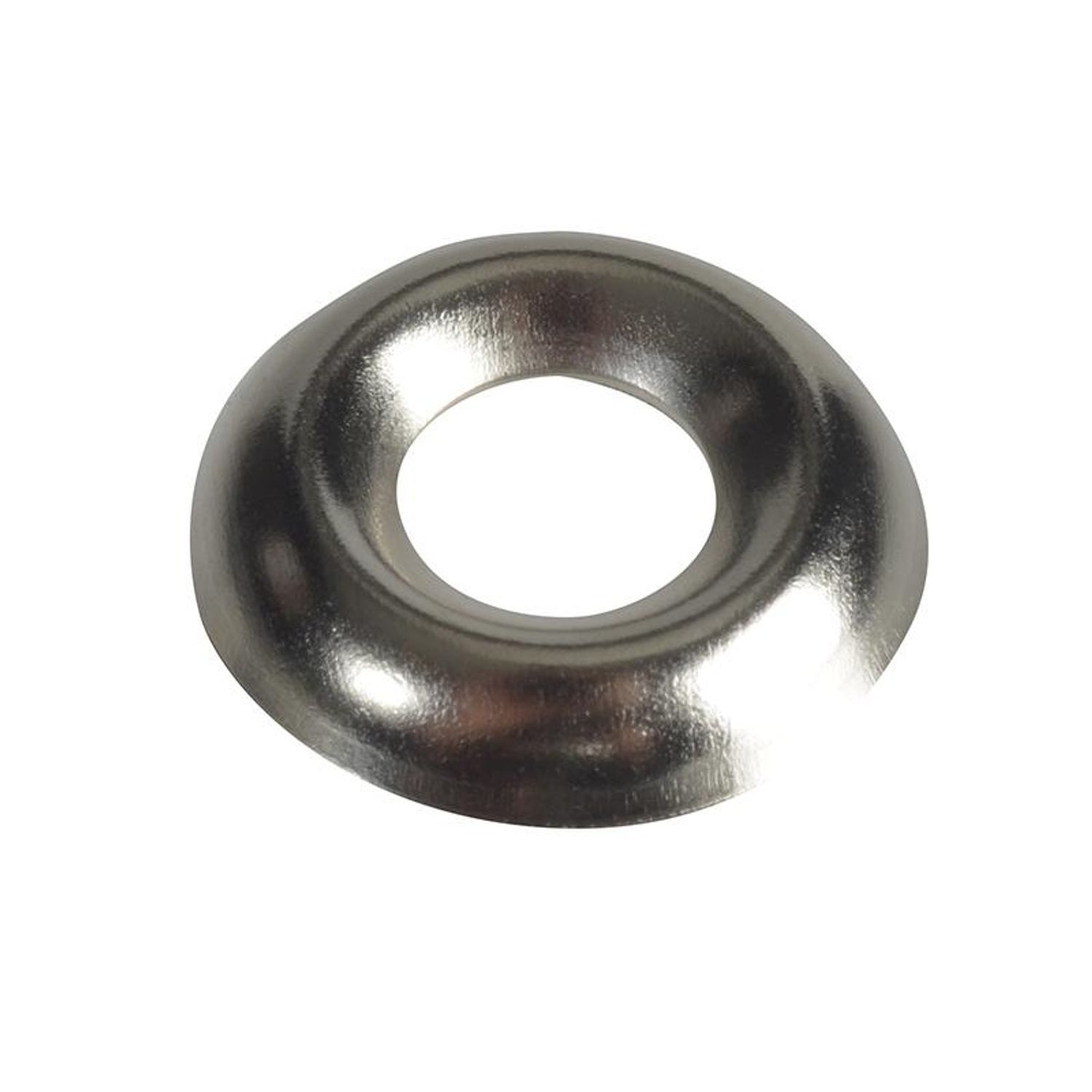 Forgefix Screw Cup Washers, Nickel Plated - Nickel Plated