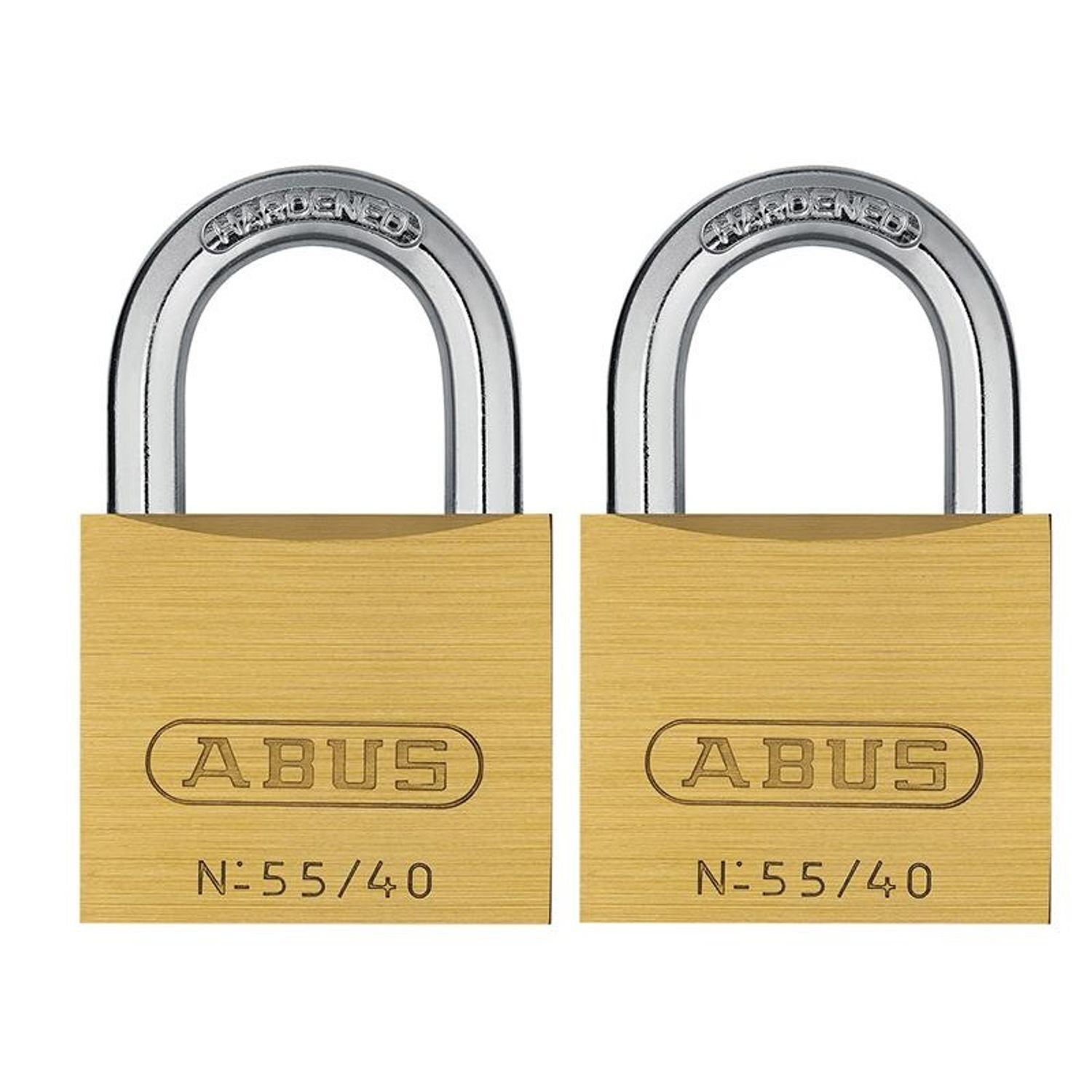 Abus Mechanical 55 Series Brass Padlock C - Multi Colour