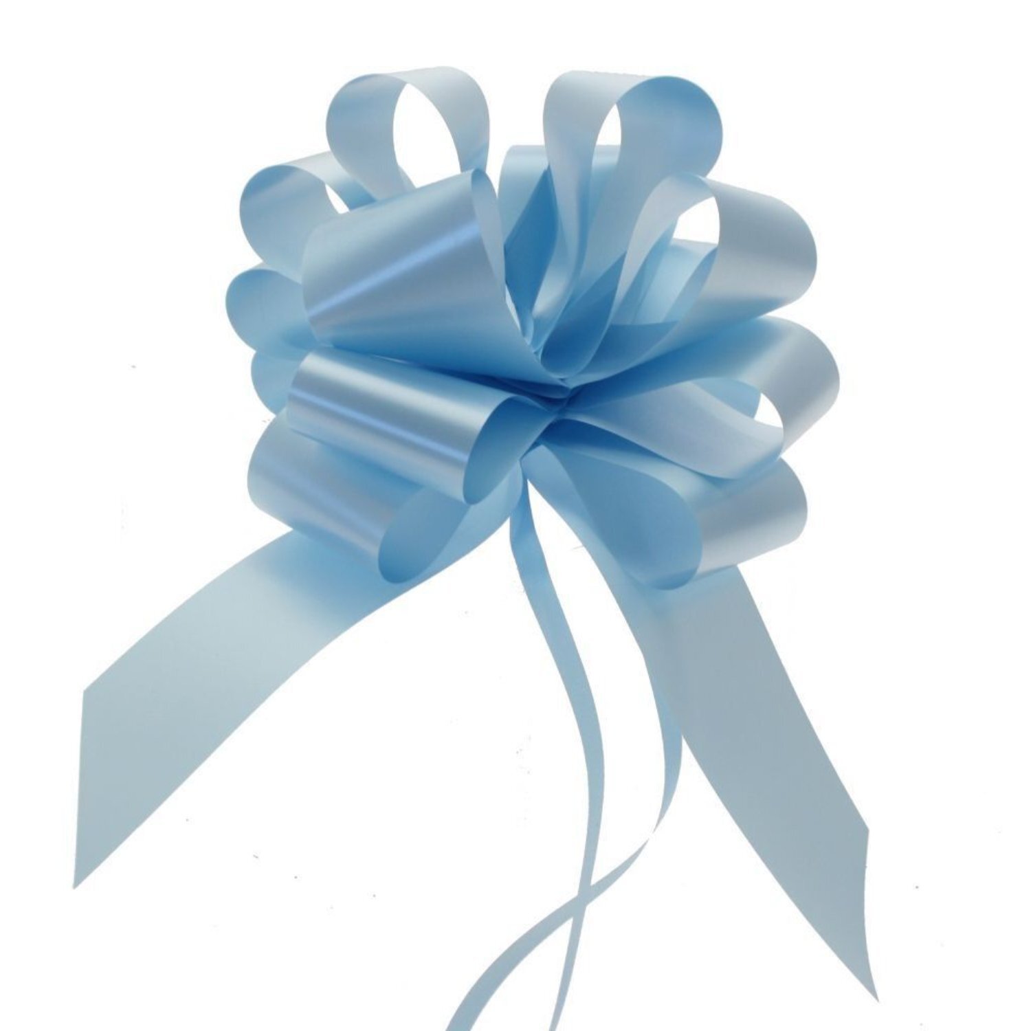 Kdmd Unisex Light Blue Single Pull Bow 50Mm 12 Pack - Image 2
