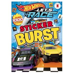 Hot Wheels Sticker Burst Activity Book