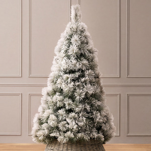 Christow Valmorel Flocked Christmas Tree 5ft¿8ft