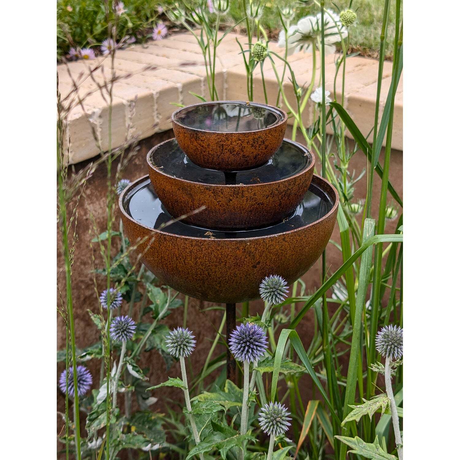  - Rusty Rain Catcher FountainMedium - Image 3