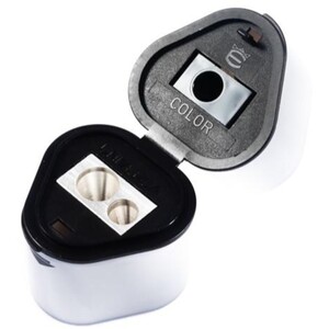 Trio Pencil Sharpener - Assorted Colours
