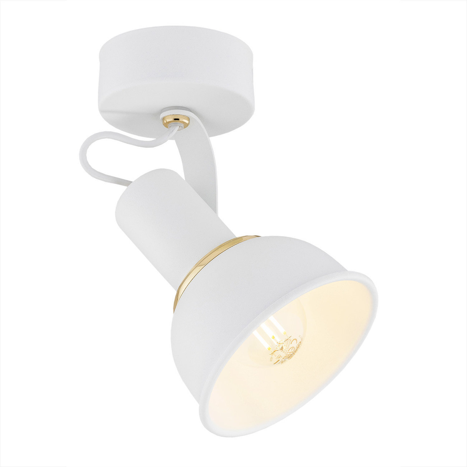 Argon Lighting Twist Spotlight White