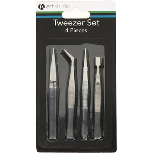 Set of 4 Crafting Tweezers