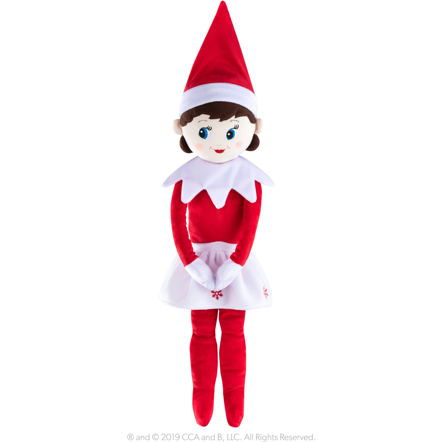 Image of Plushee Pals Huggable - Red / Blue Eye Girl