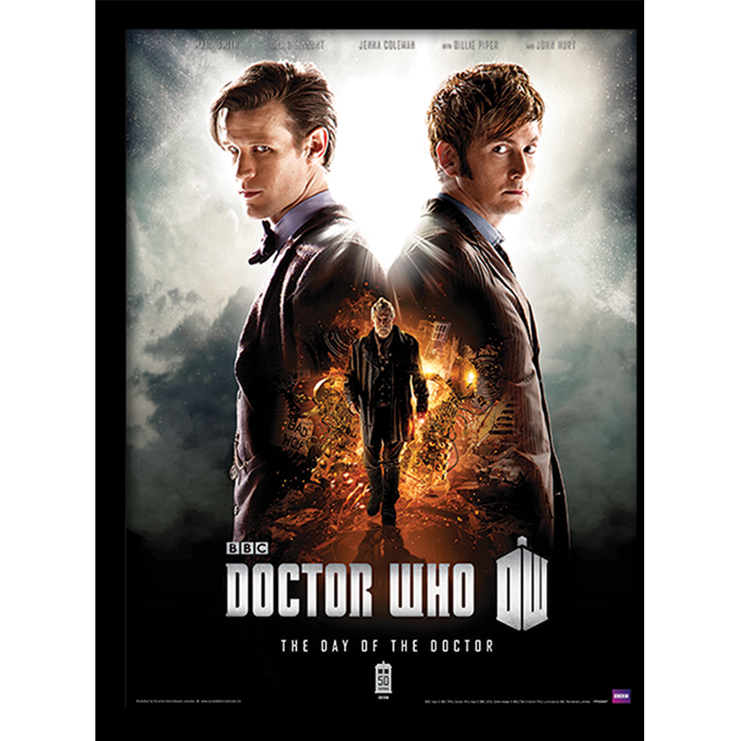 Doctor Who (Day of the Doctor) Framed Print