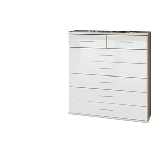 Clack 5 Drawer 90cm Wide Chest of Drawers