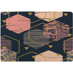 Decagon Rug Hexagons Rug