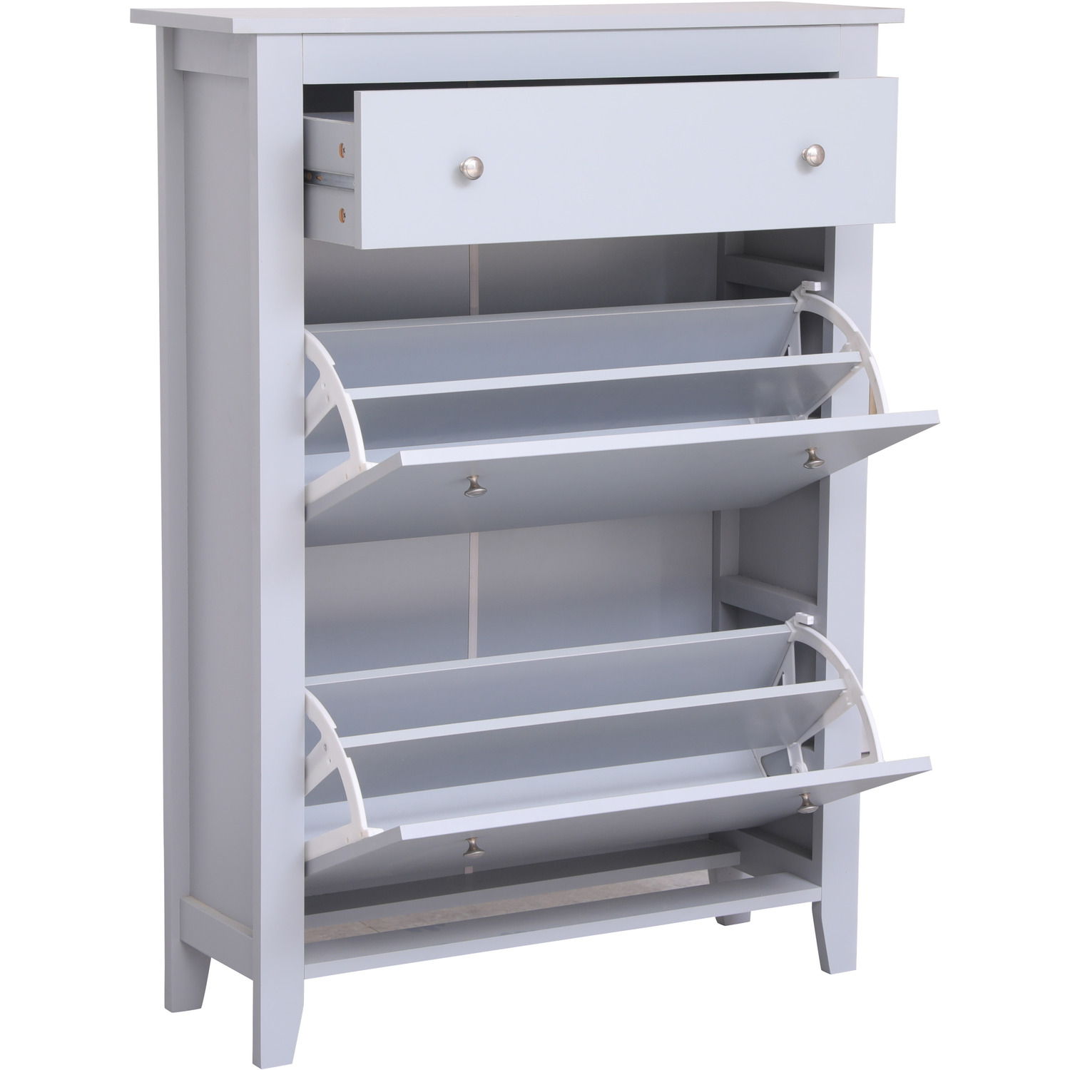 Shoe Storage Unit - Grey