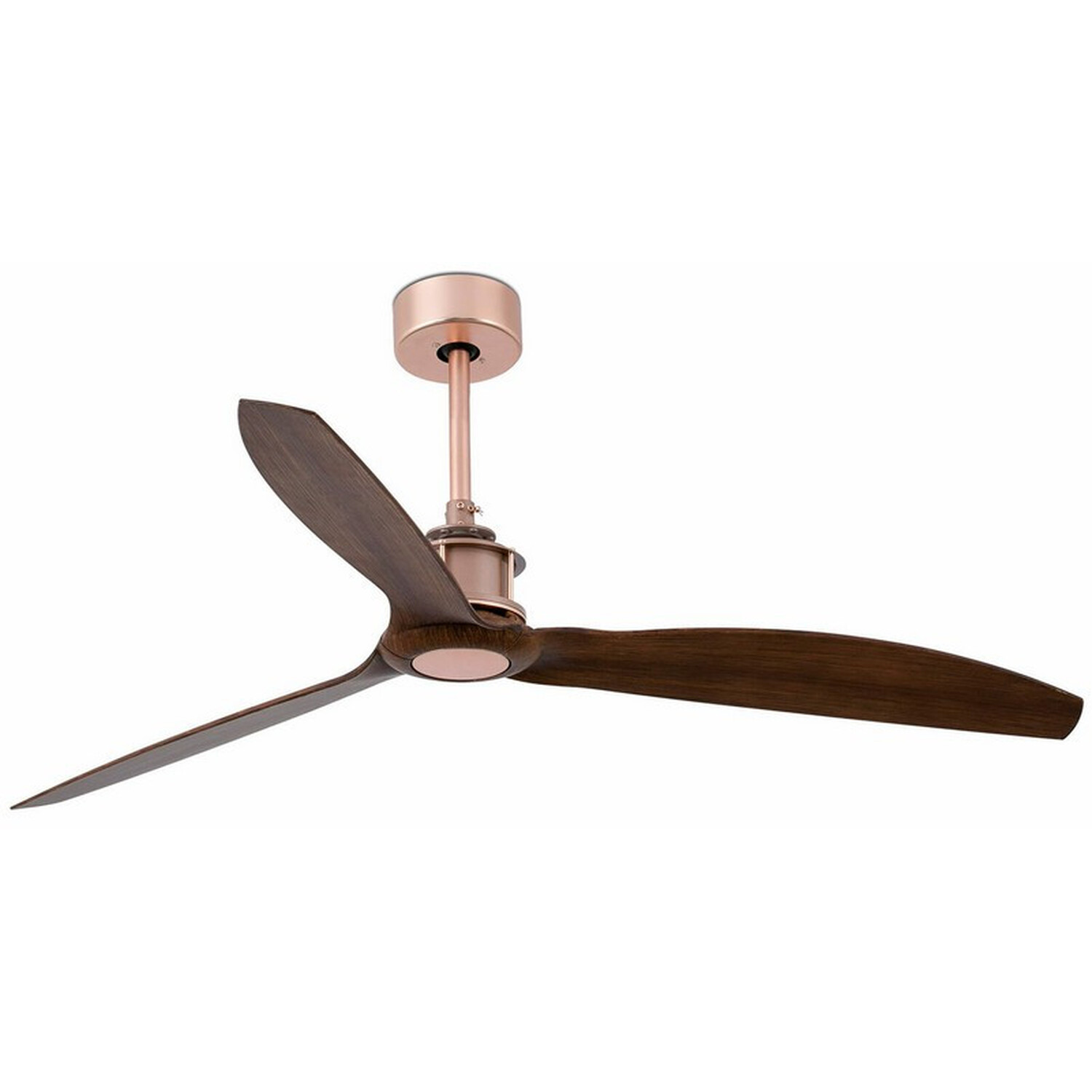 Just Fan Copper, Wood Ceiling Fan With DC Motor Smart - Copper thumbnail