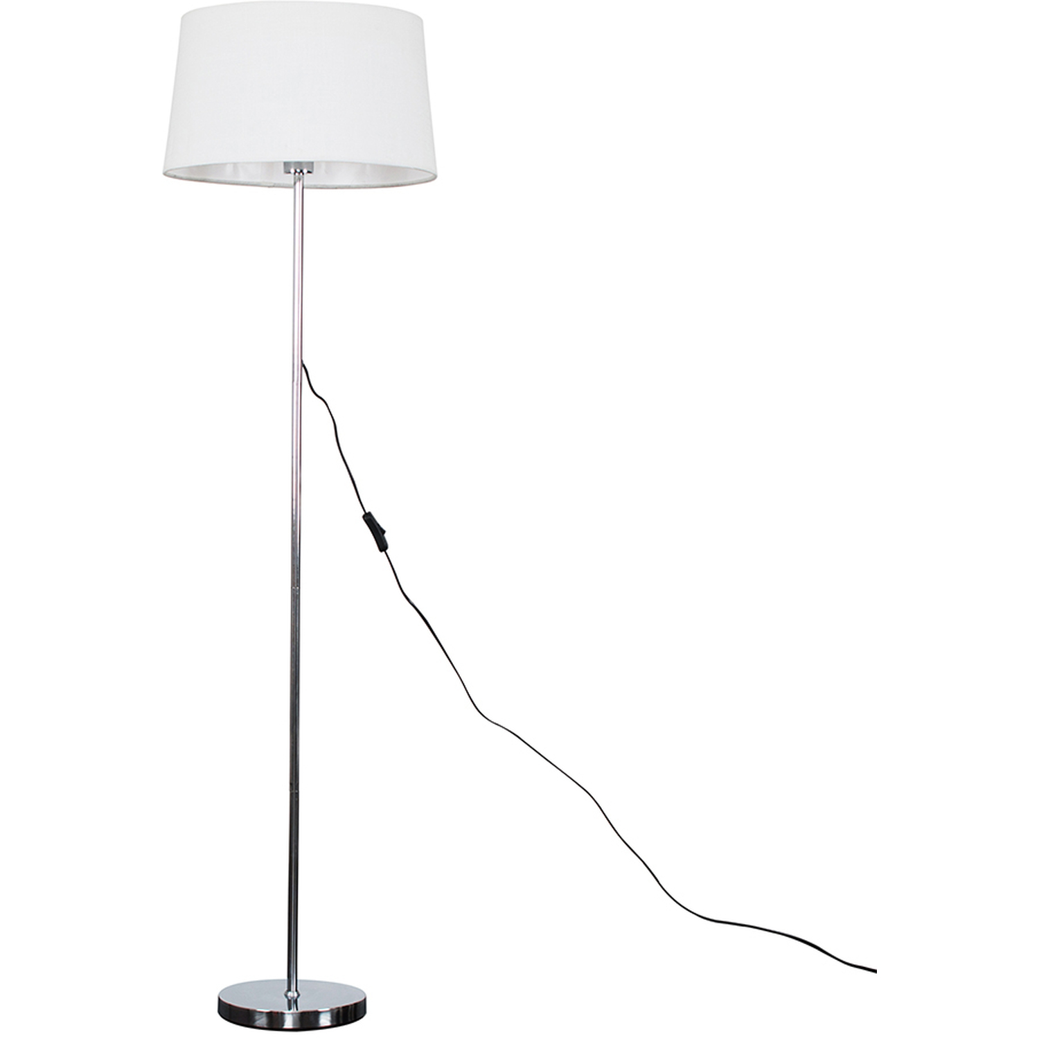 Image of Charlie Silver Modern Stem Floor Lamp&hellip;