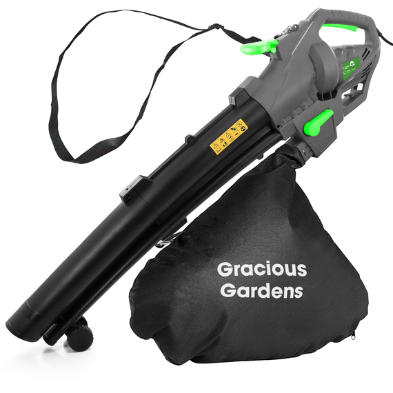 Corded Leaf Blower 3000W Vacuum and Shredder 35L