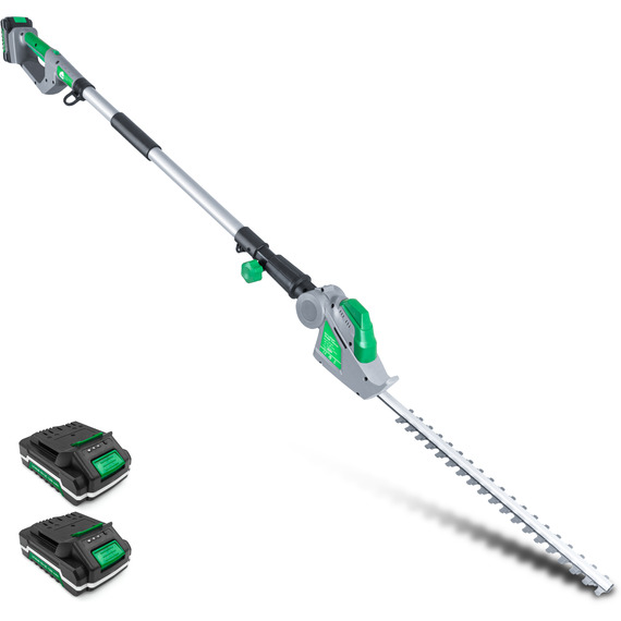 Long Reach Hedge Trimmer Cordless 18V Li-Ion Battery