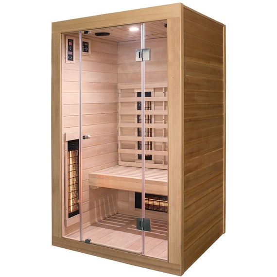 2 Person Indoor Full Spectrum Infrared Sauna EMR Neutral