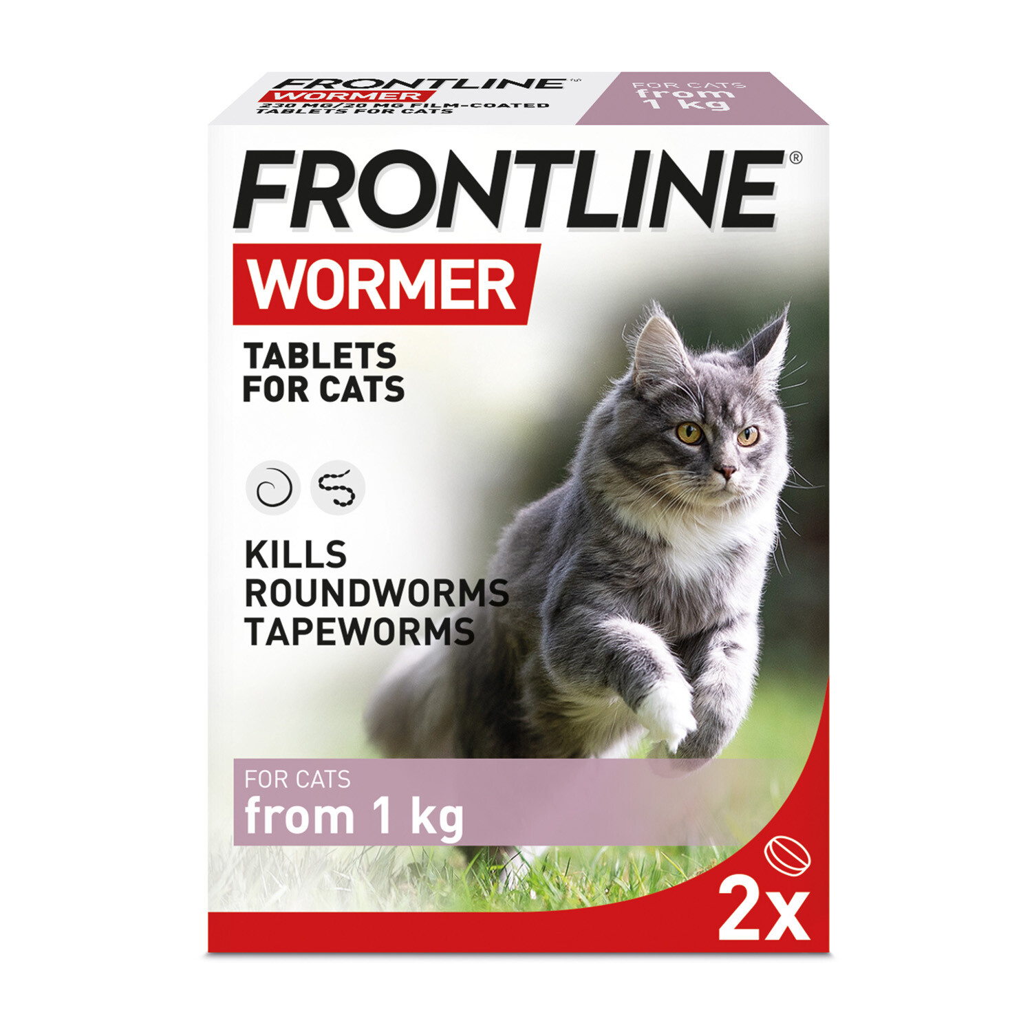 Frontline Wormer Tablets for Cats - Broad Spectrum Dewormer - Treats Roundworms & Tapeworms - 2 Pack - Image 13