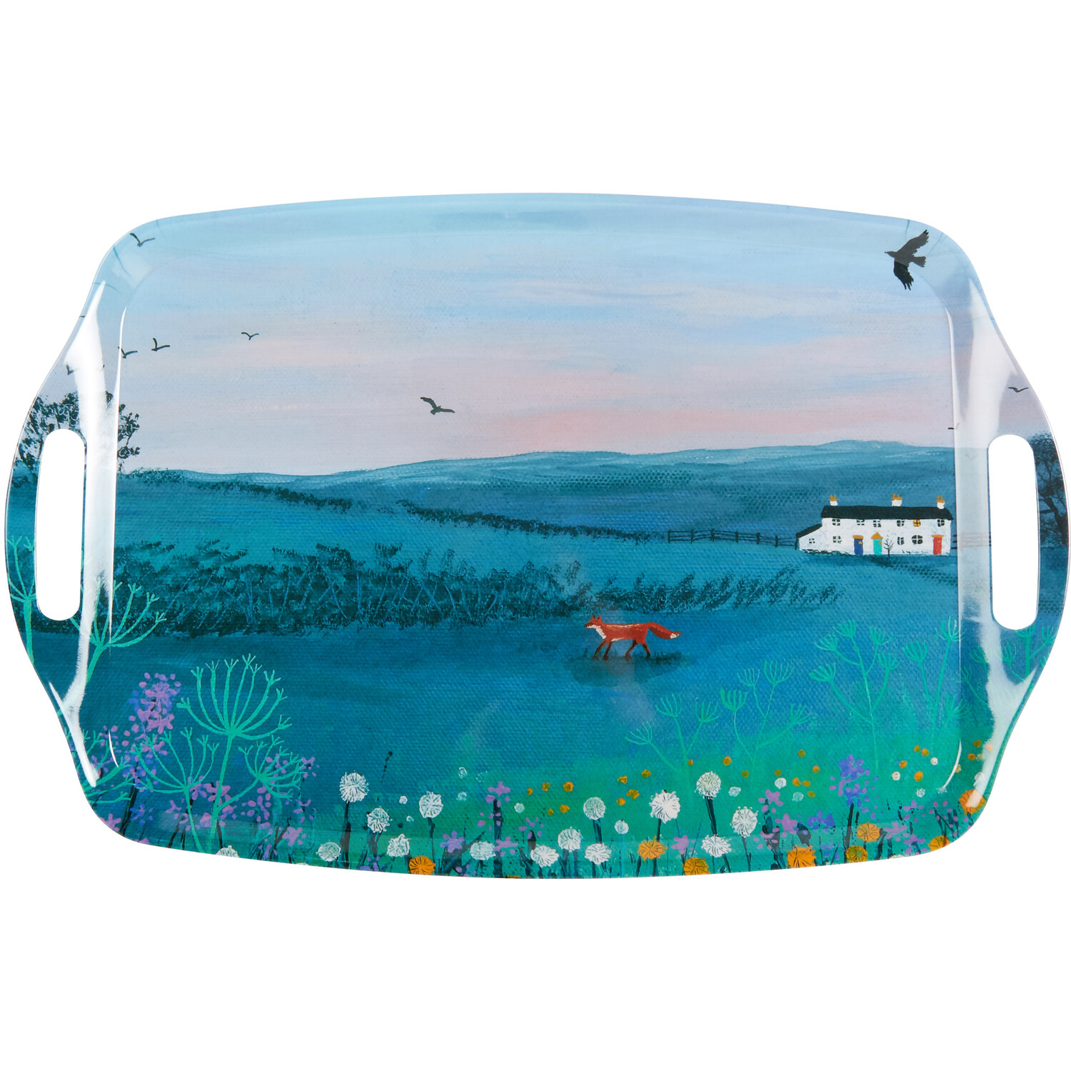Image of Dusty Meadow Tray - Blue /&hellip;