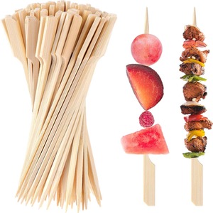 250 PCS Bamboo Skewers Wooden Skewer Stick