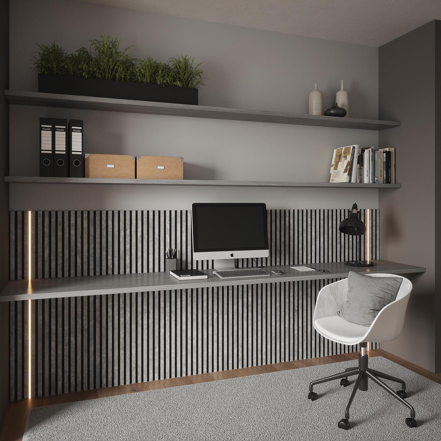 Concrete Acoustic Wall Panel - Concrete Flooring And Acoustic Panels