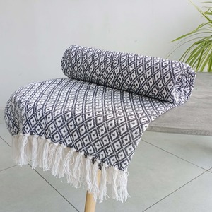 Eden Recycled Cotton Geometric Throw