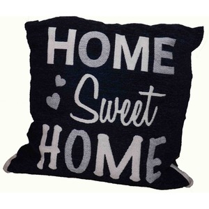 Home Sweet Home Cushion Cover (45x45) Navy
