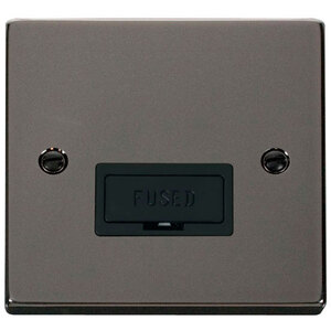 Black Nickel 13A Fused Connection Unit